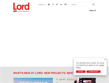 Tablet Screenshot of lord.ca