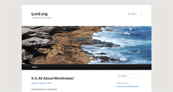 Desktop Screenshot of lord.org